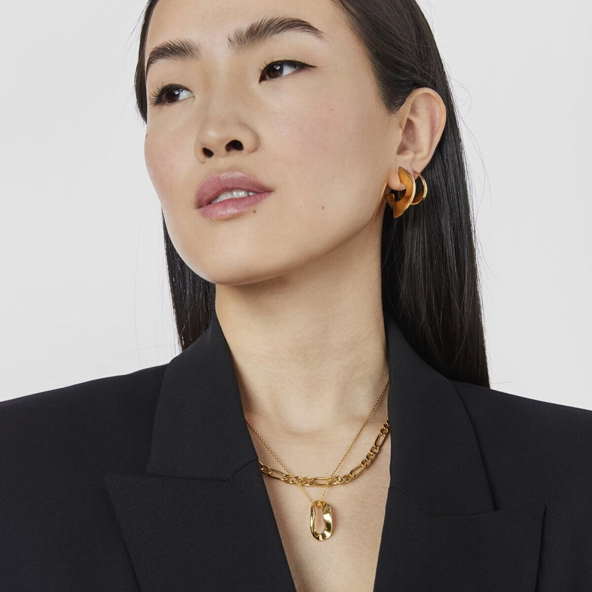 TOUS 18K Gold plated Silver Necklace/ 311732570