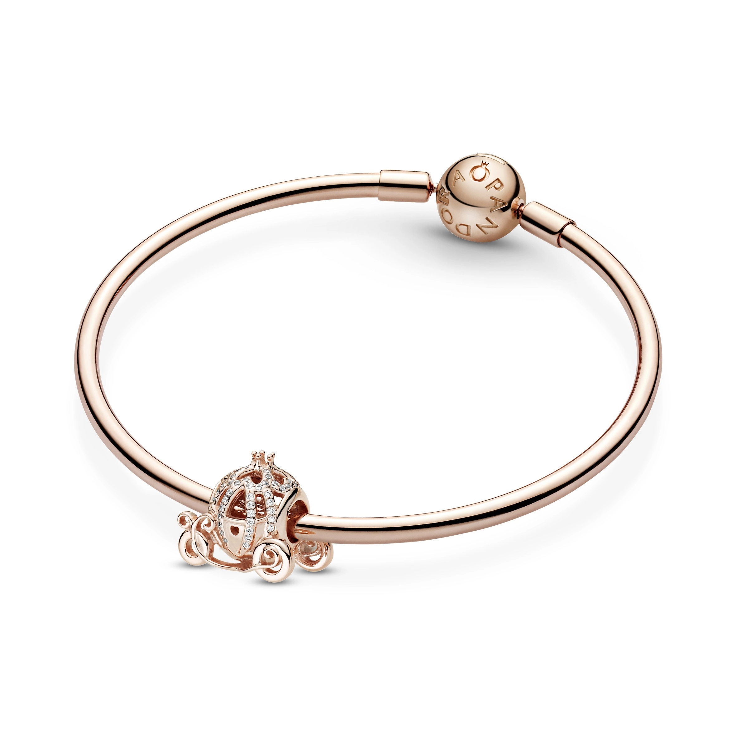 PANDORA Disney 14K Վարդագույն ոսկու պատվածքով Արծաթյա Չարմ/ 789189C01