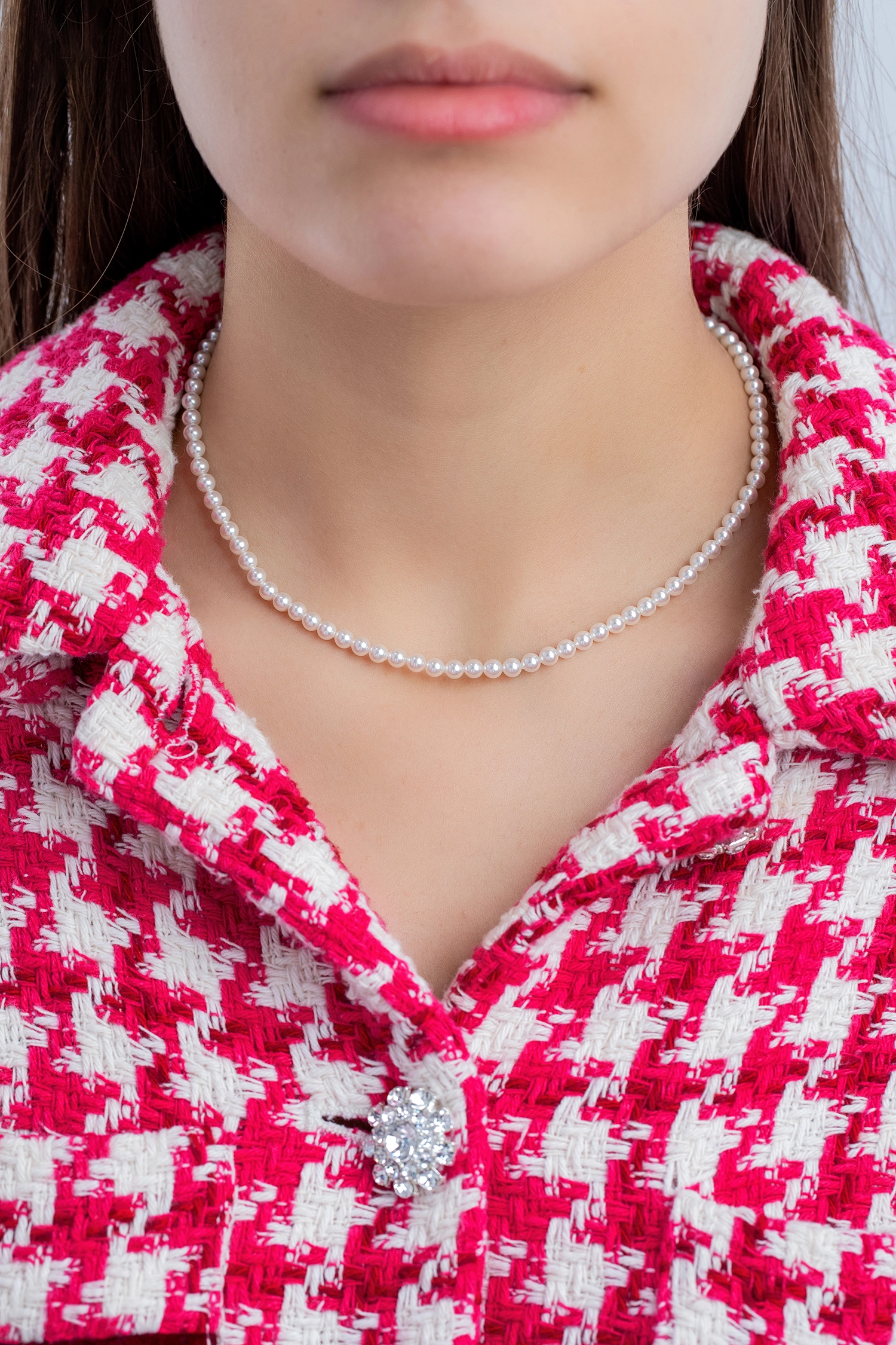 Ti Sento Серебряное Ожерелье/ 3916PW-42