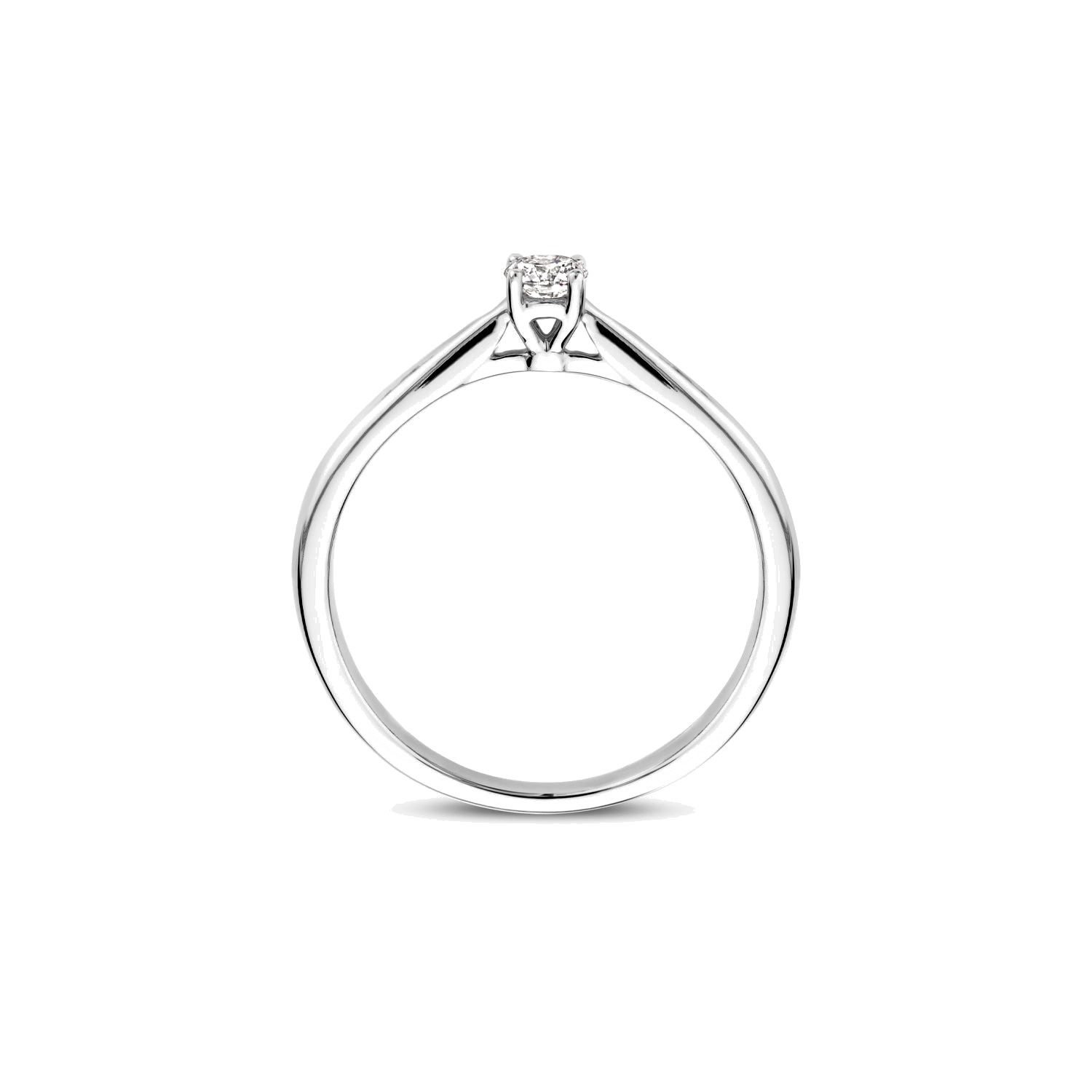 Blush Lab-Grown Diamonds 14K White gold Ring/ LG1000W-56