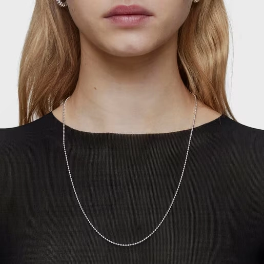 TOUS Silver Necklace/ 311903190