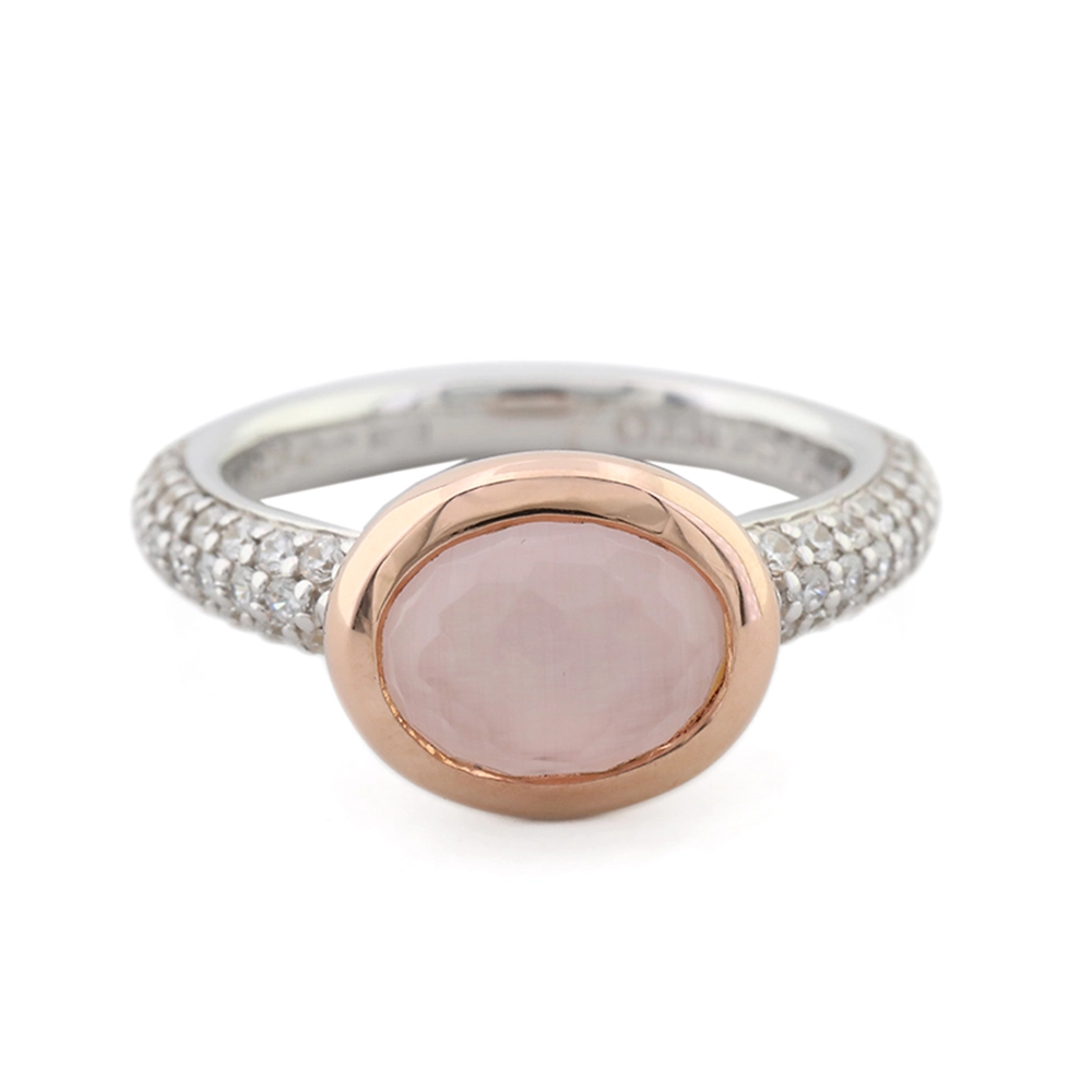 Ti Sento 18K Gold Plated Silver Ring/ 12077LP-50