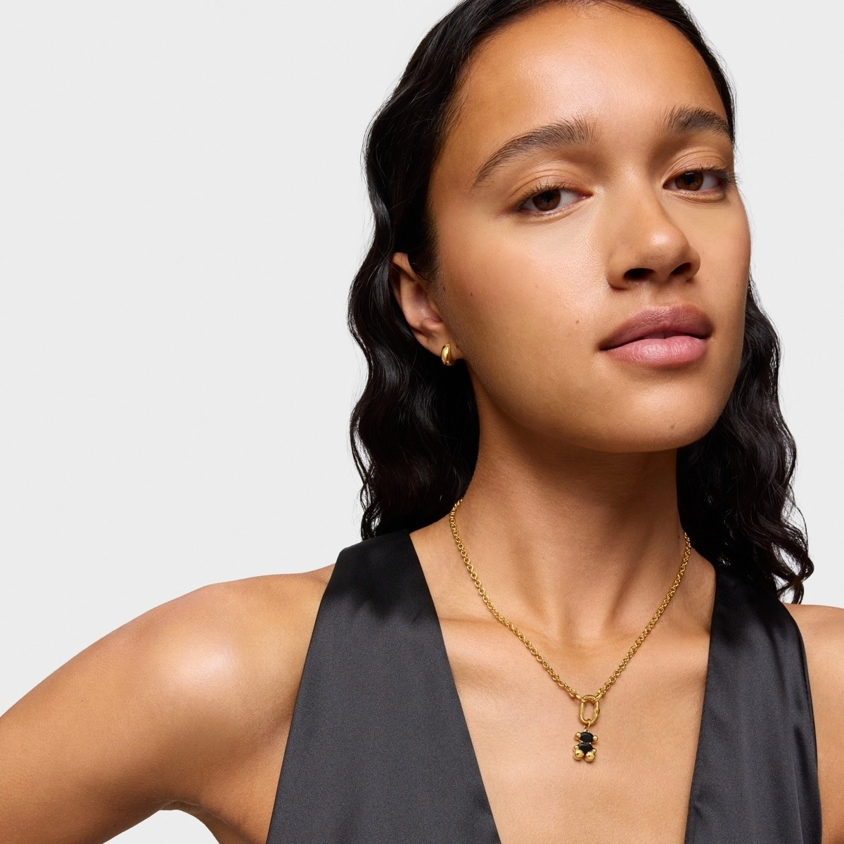 Кулон TOUS из серебра с 18K позолотой/1004224900