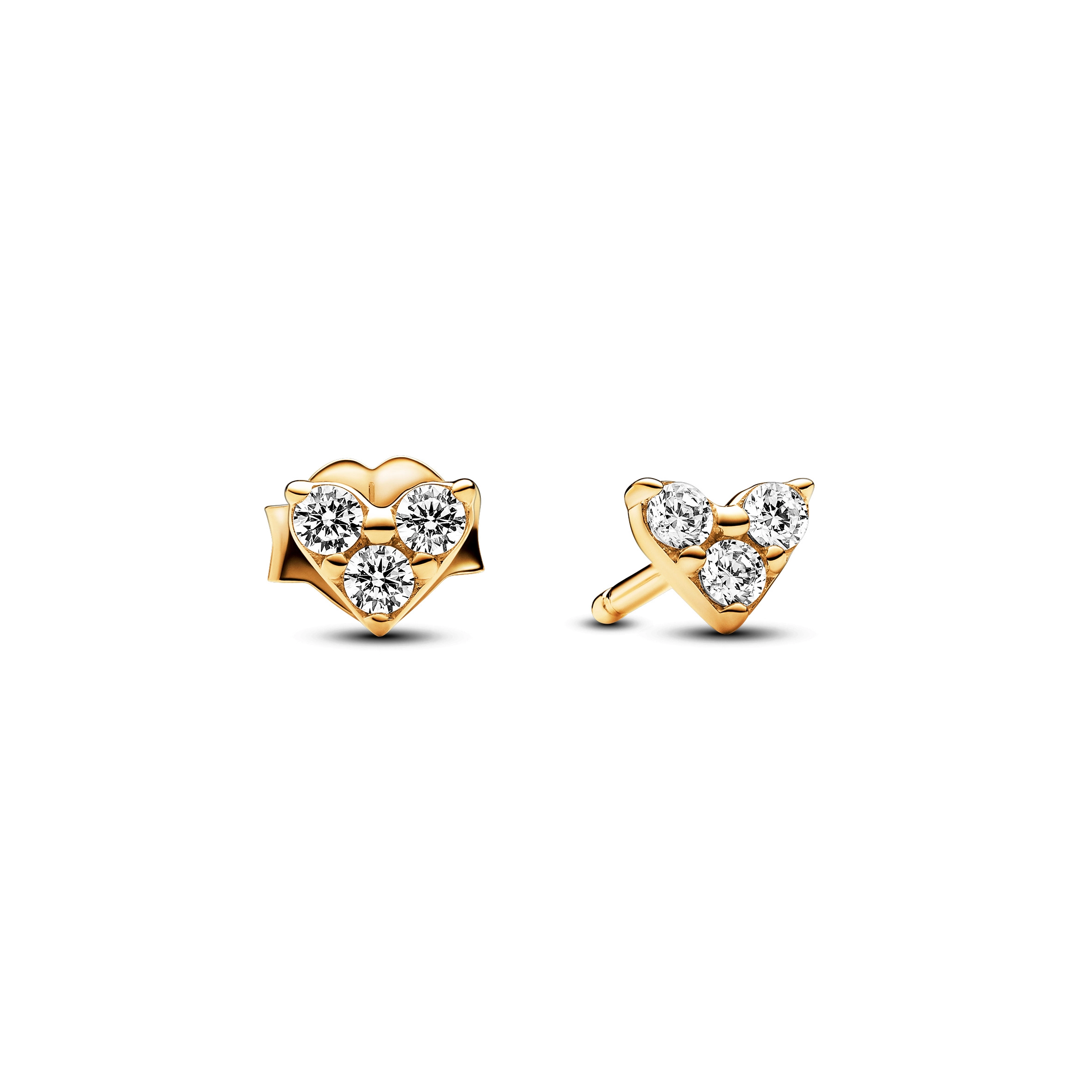 PANDORA Timeless 14K Ոսկեպատ Արծաթյա Ականջօղ/ 263003C01