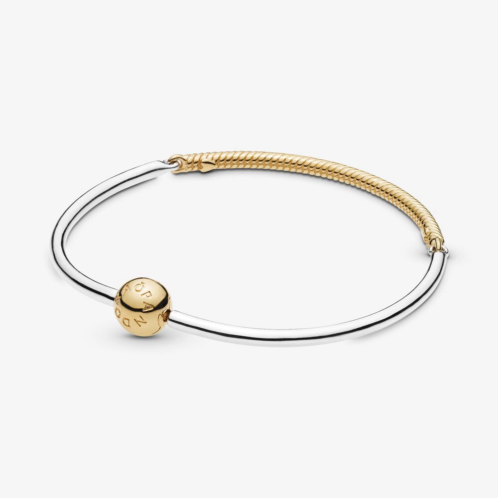 PANDORA Moments 14K Ոսկեպատ Արծաթյա Թևնոց/ 568143-19