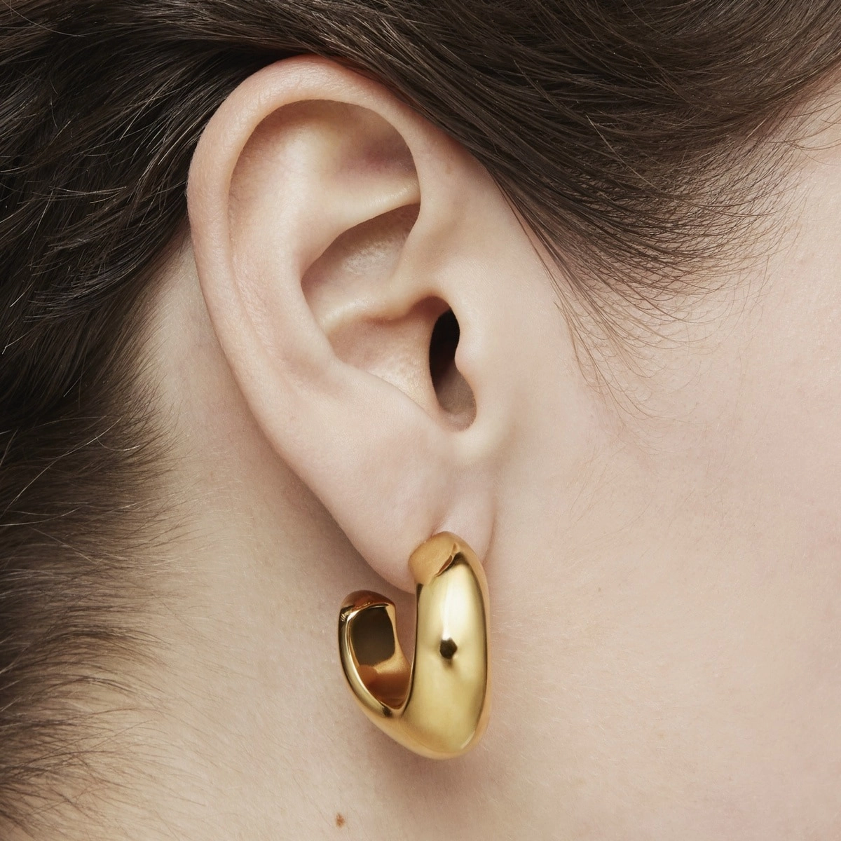 TOUS 18K Gold plated Silver Earring/ 1004095600