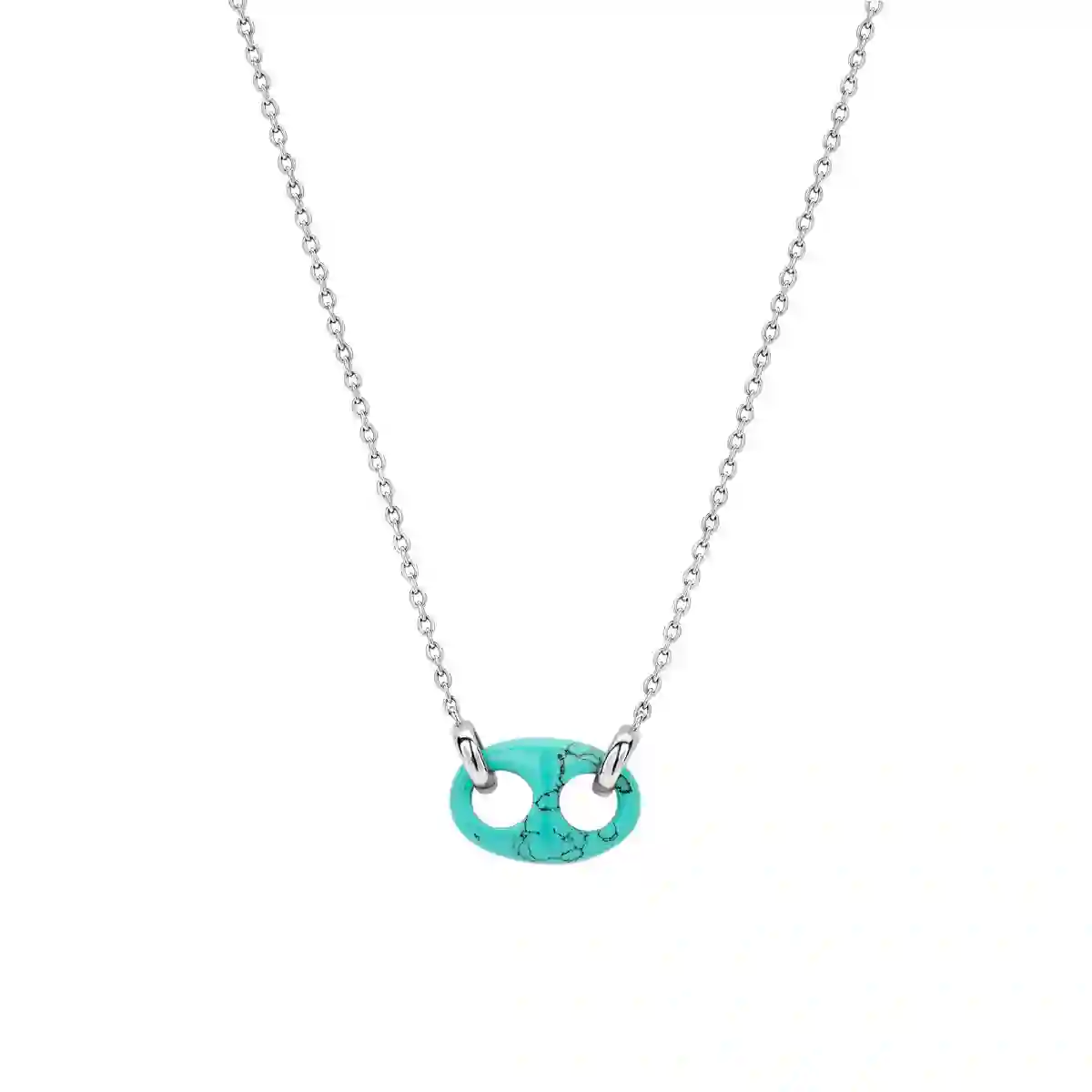 Ti Sento Silver Necklace/ 3987TQ-42