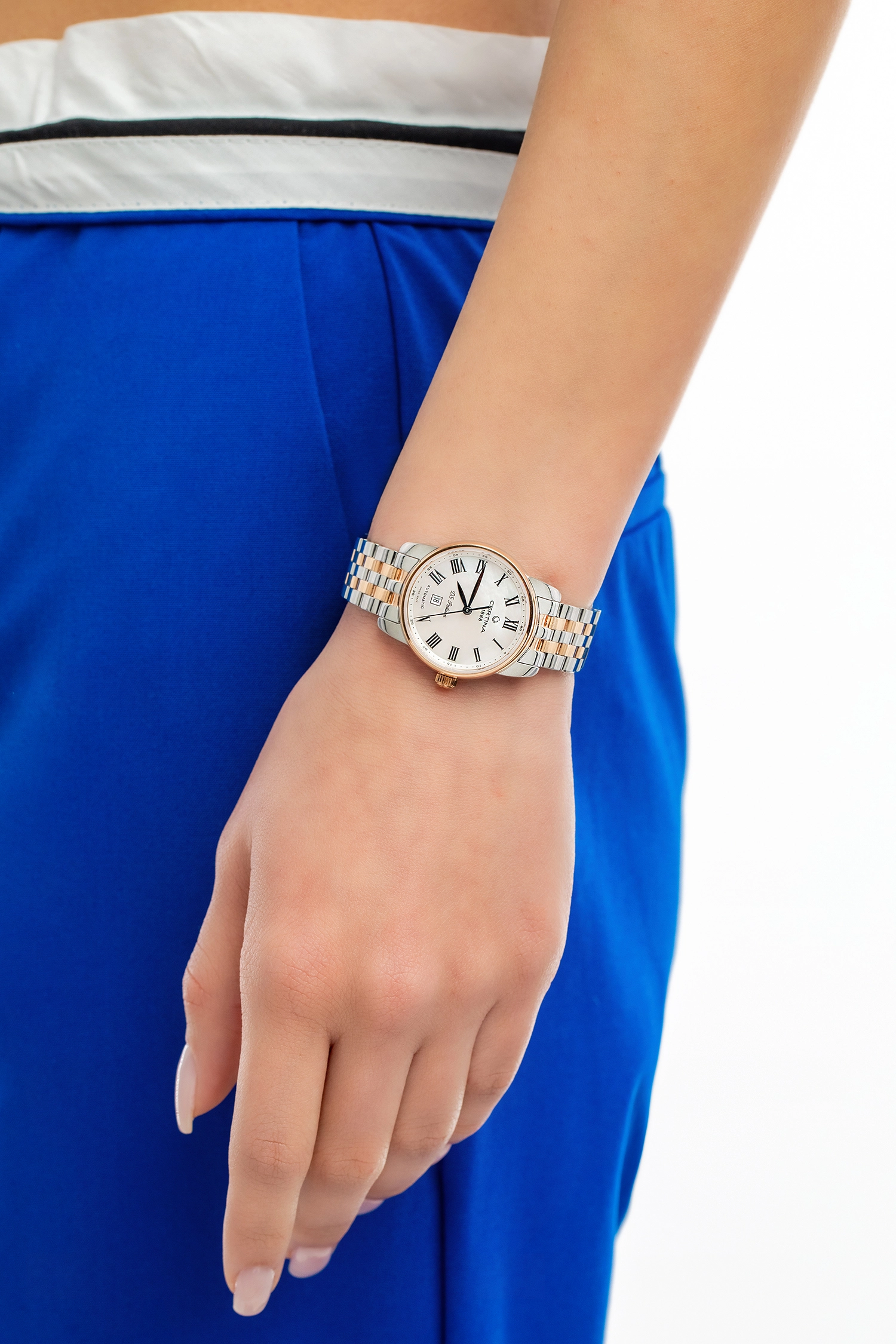 Certina  Ladies Automatic Wristwatch/ C001.007.22.113.00 Switzerland