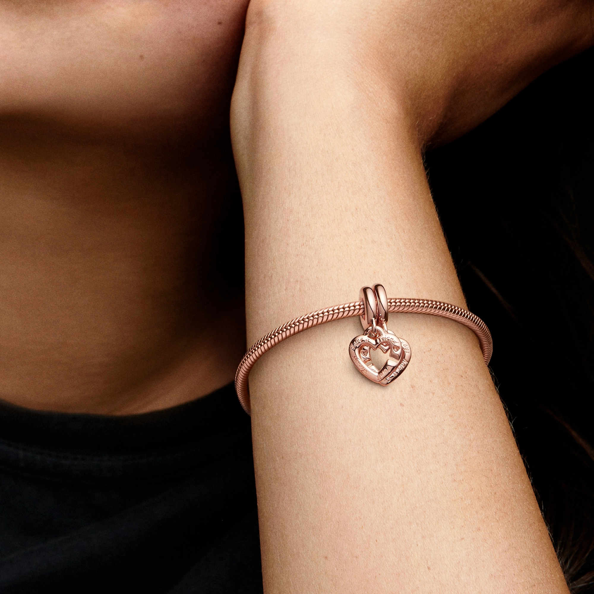 PANDORA Moments 14K Позолоченный Серебряный Шарм/ 789538C01