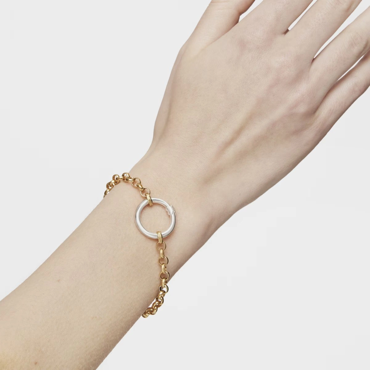 TOUS Серебряный браслет с 18K позолотой/812341520