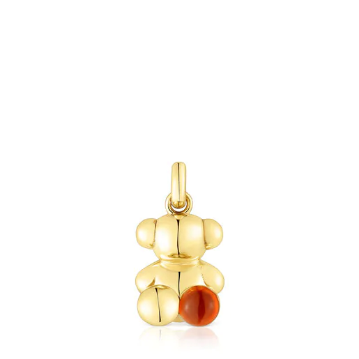 TOUS 18K Gold Plated Silver Pendant/ 211564600