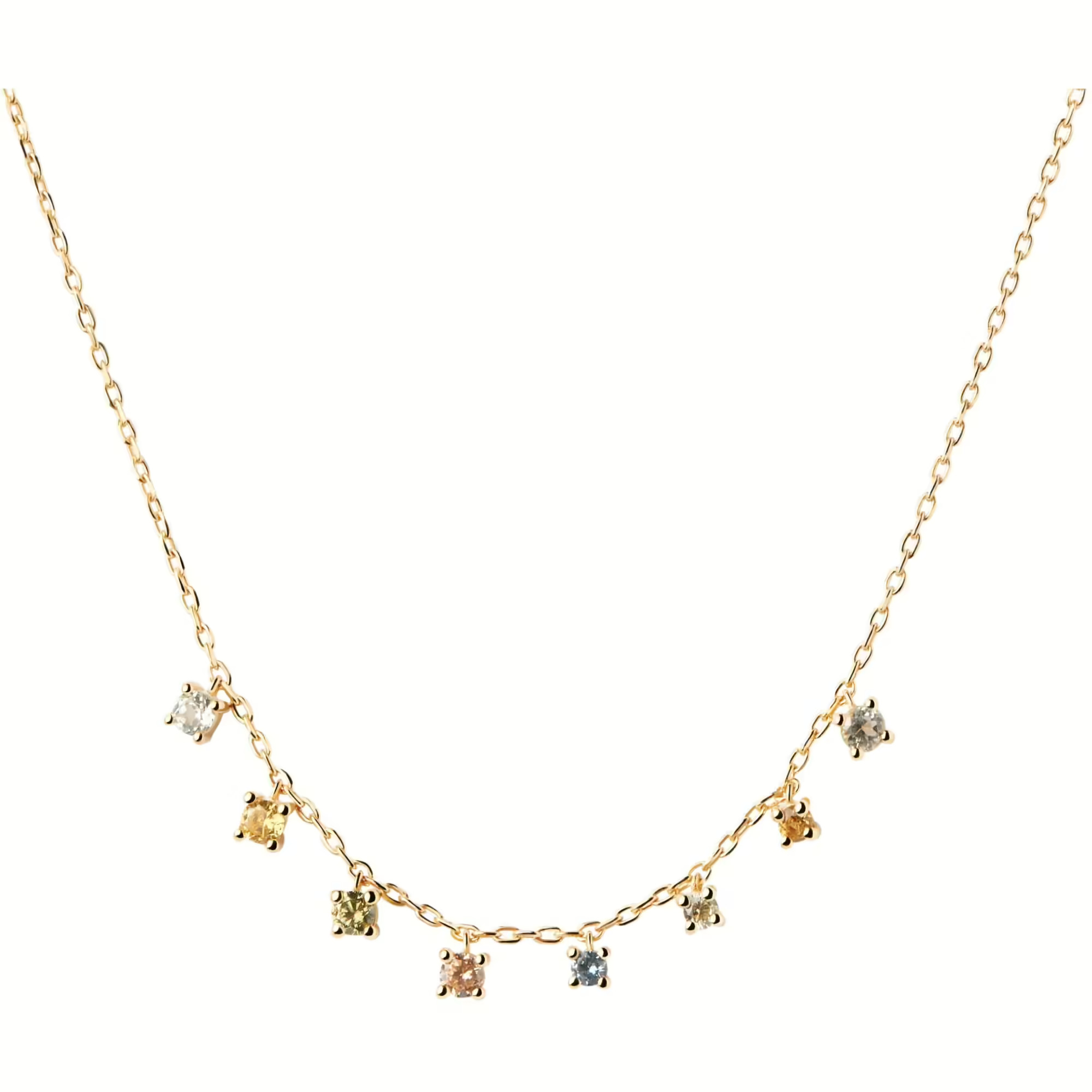 【New!】PDPAOLA◆Silver x 18k クォーツチャームネックレス◆OR PDPAOLA(ピーディーパオラ) アクセサリーその他(レディース
