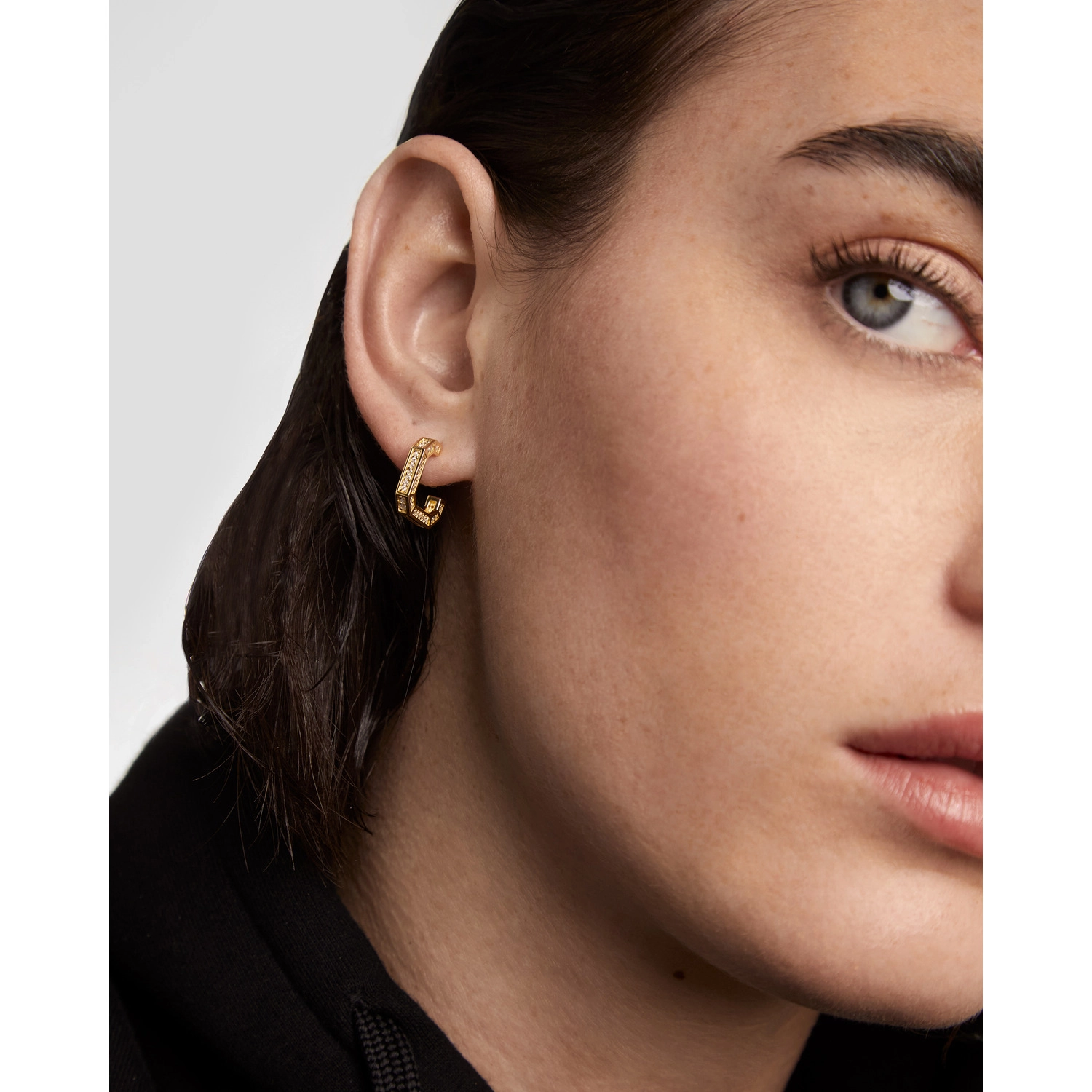 PDPAOLA 18K Gold Plated Silver Earring/ AR01-941-U