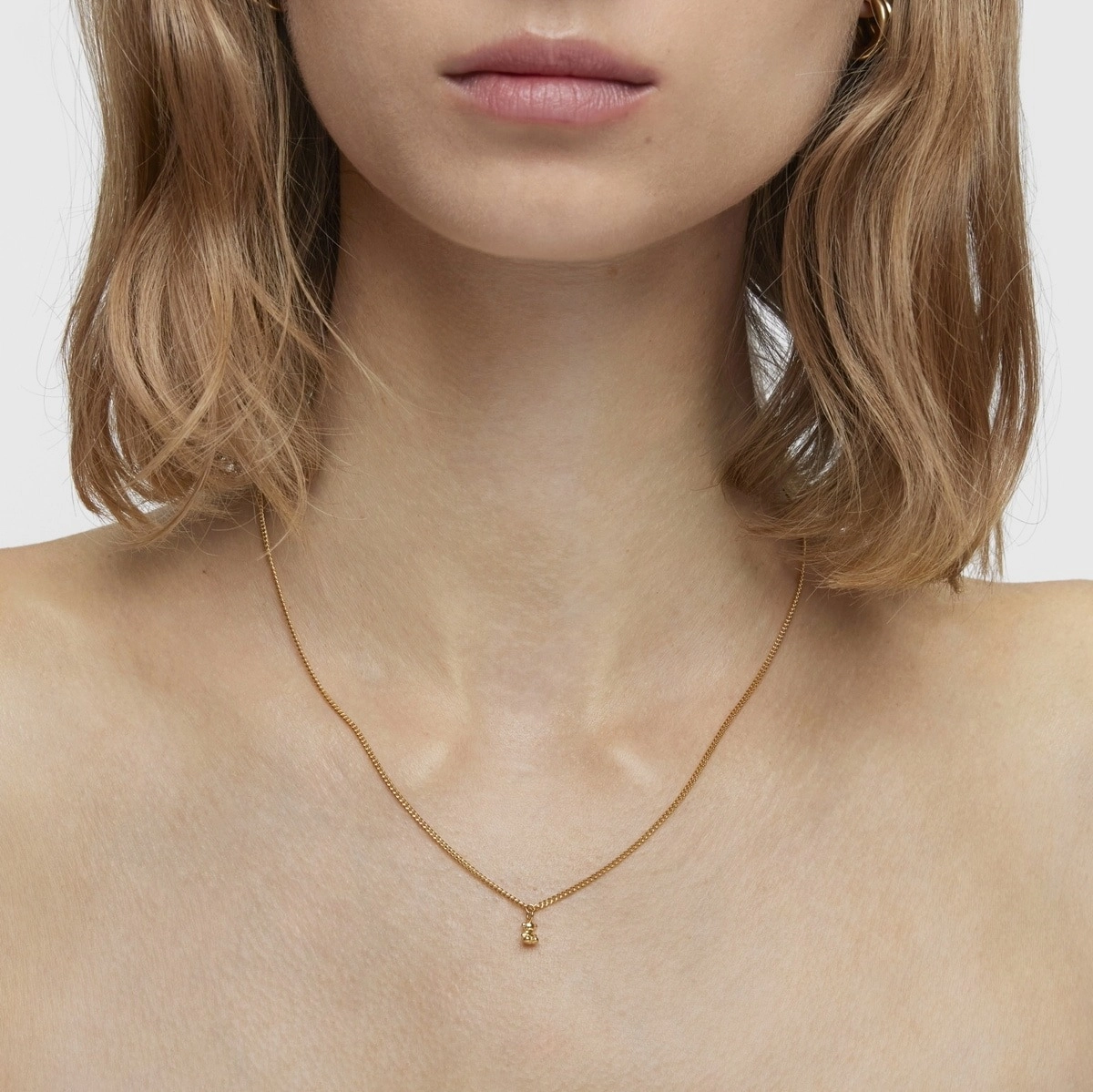 TOUS 18K Gold plated Silver Necklace/ 311562700