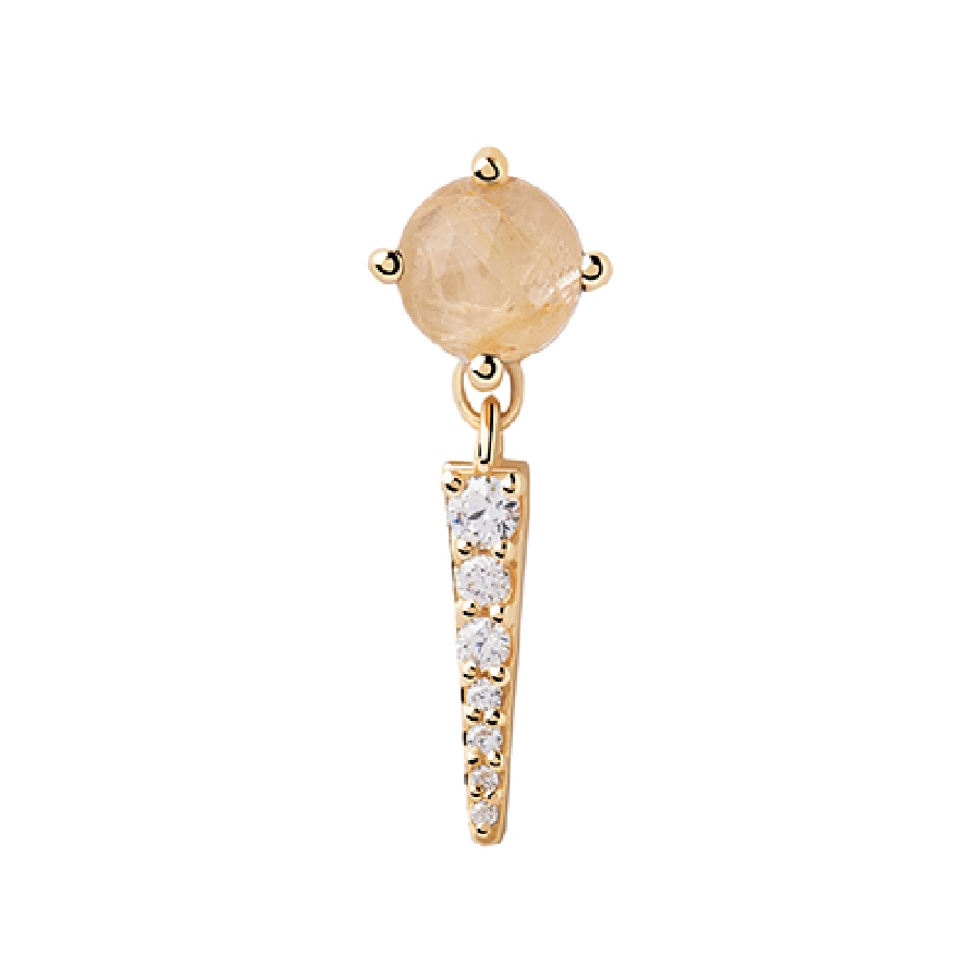 PDPAOLA 18K Gold Plated Silver Single Earring/ PG01-719-U