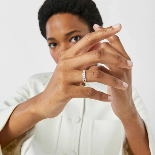 TOUS Silver Ring/ 211455500