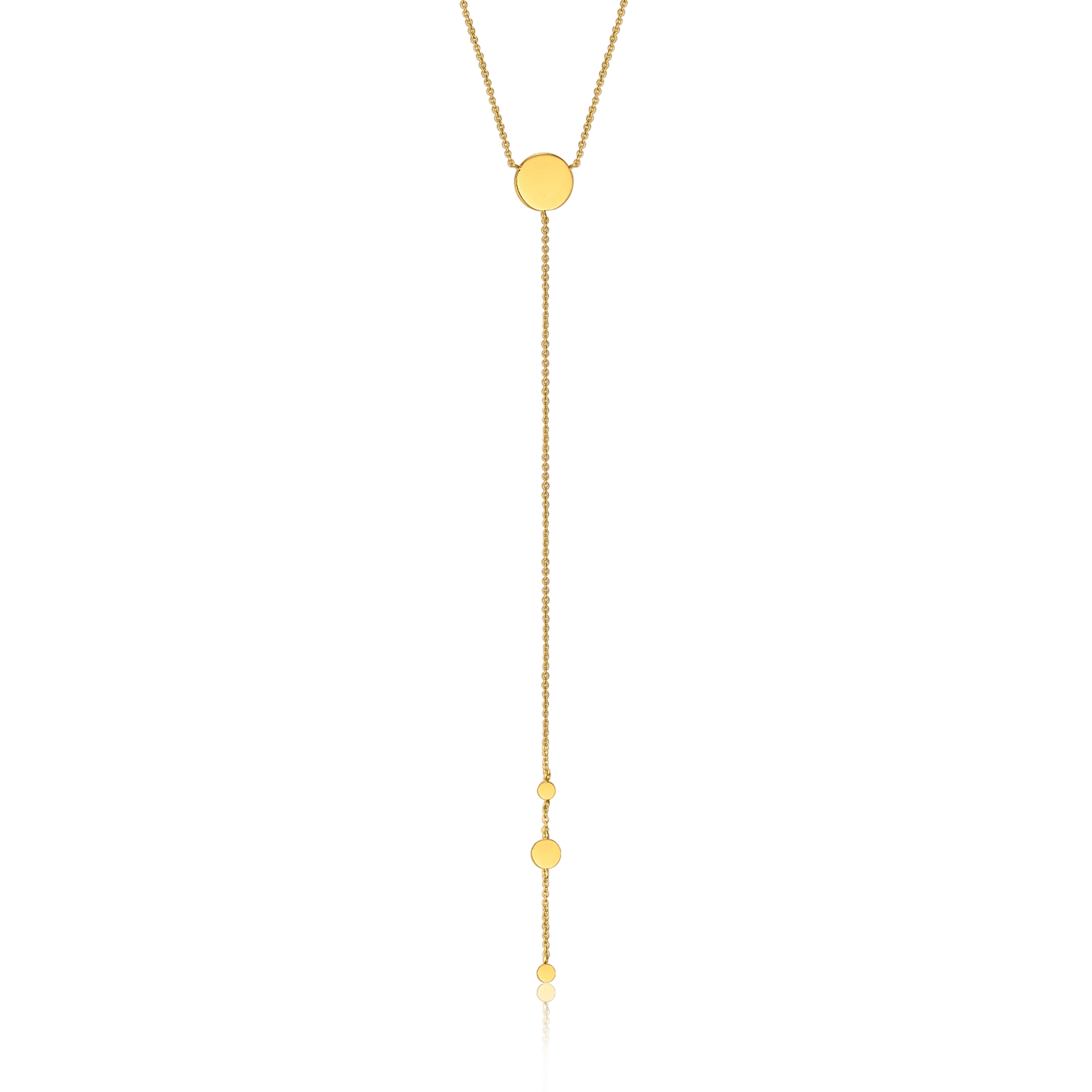 Ania Haie 14K Ոսկեպատ Արծաթյա Վզնոց/ N005-02G