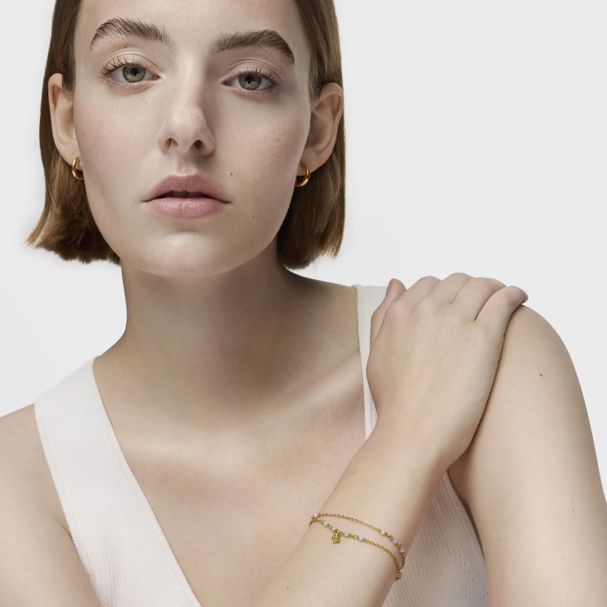 TOUS 18K Gold plated Silver Bracelet/ 311561600