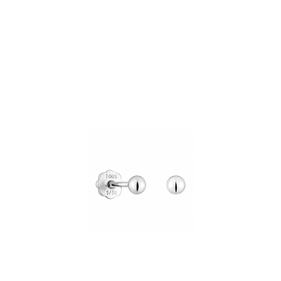 TOUS 18K White Gold Earring/ 1004194500