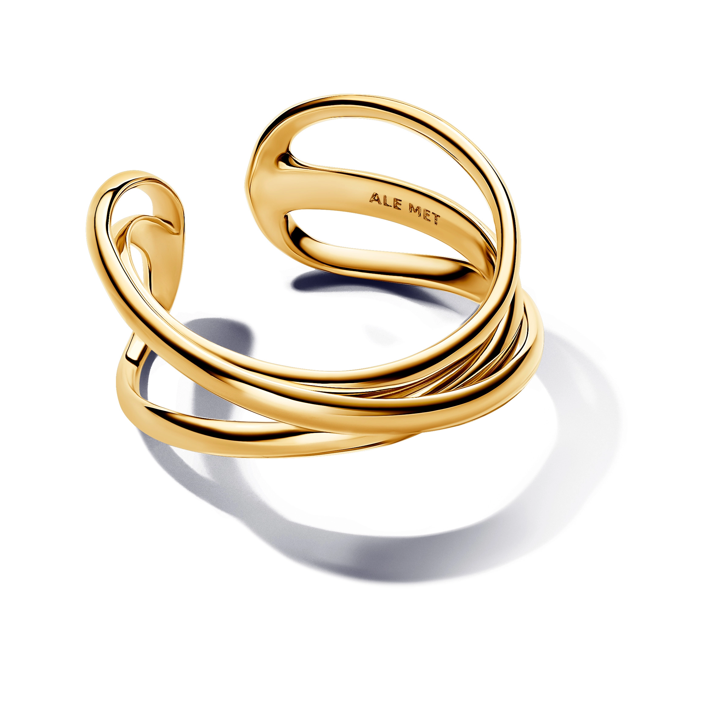 PANDORA Essence 14K Ոսկեպատ Արծաթյա Մատանի/ 163284C00-52