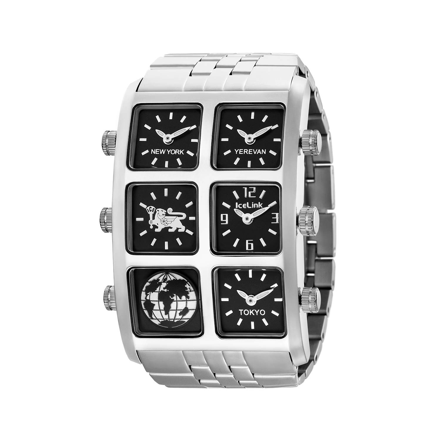 Buy IceLink - Quartz Wristwatch / GZB-2898 | Time.am