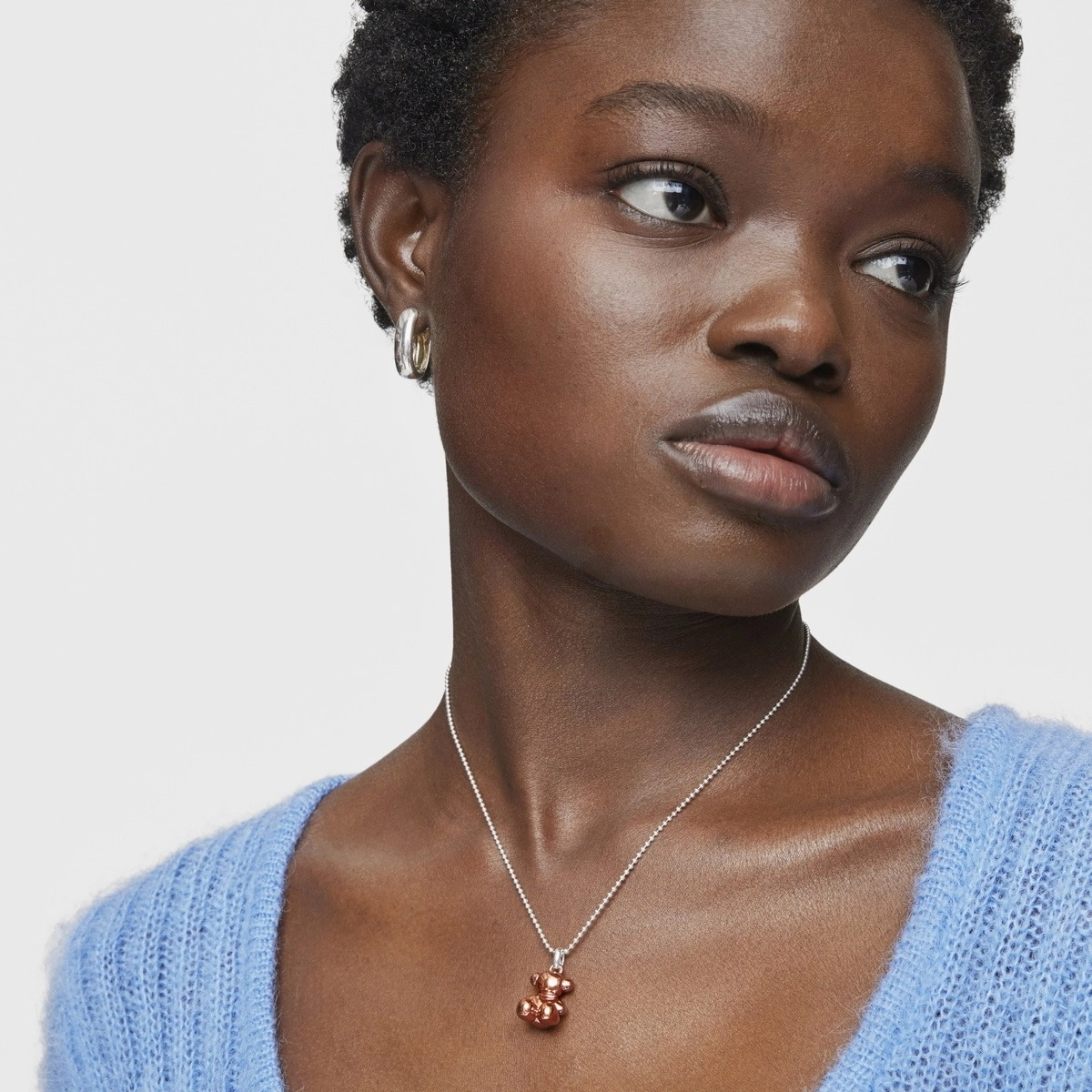 TOUS Silver Pendant/ 311564560