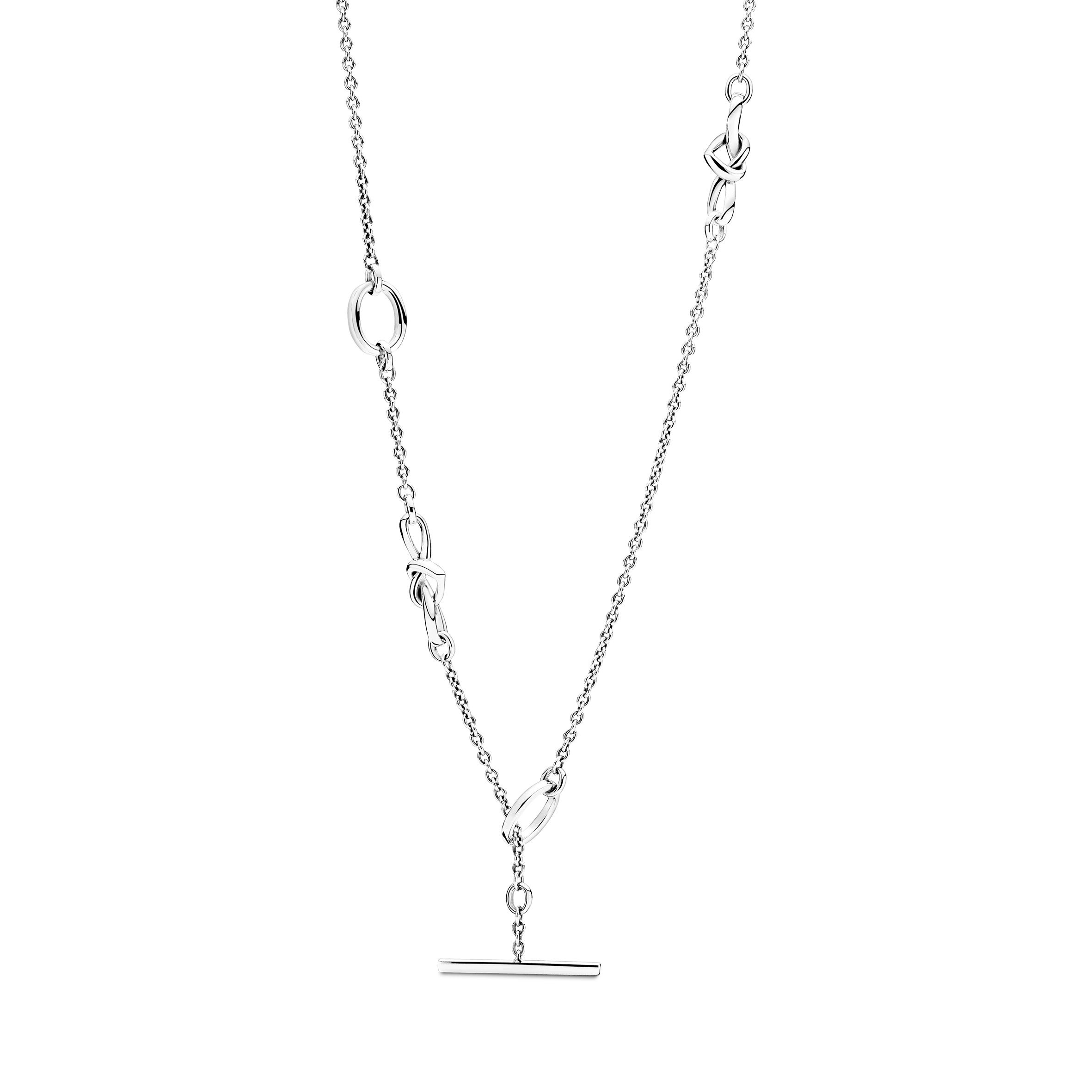 PANDORA Moments Silver Necklace/ 398080-90