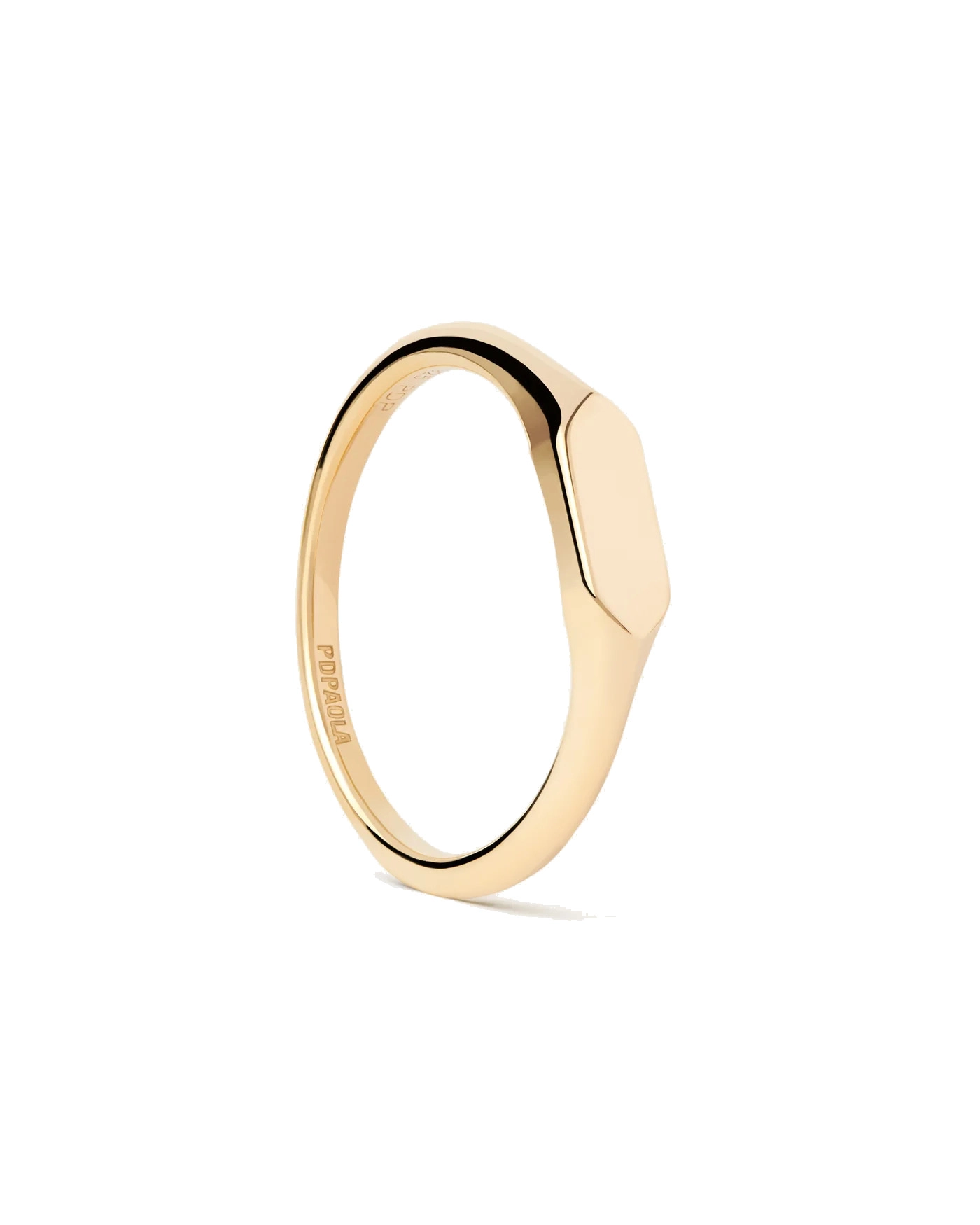 PDPAOLA 18K Gold Plated Silver Ring/ AN01-C47-12