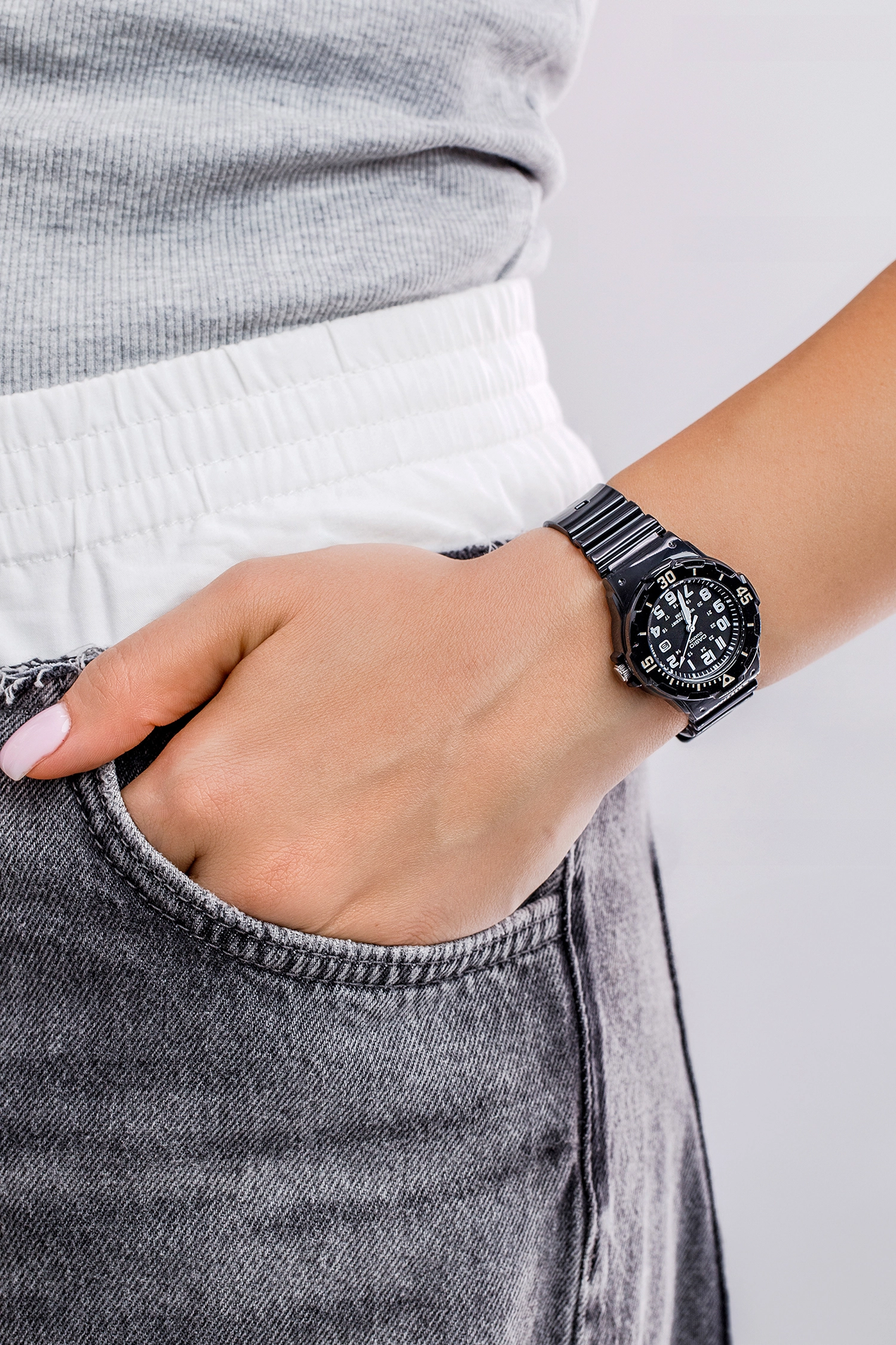 Casio General Женские Наручные часы/ LRW-200H-1BVDF