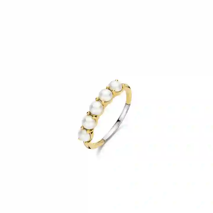 Ti Sento 14K Gold Plated Silver Ring/ 12322YP-56