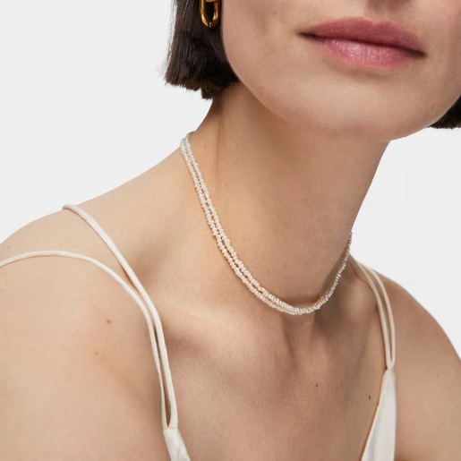 TOUS 18K Gold plated Silver Necklace/ 212162550