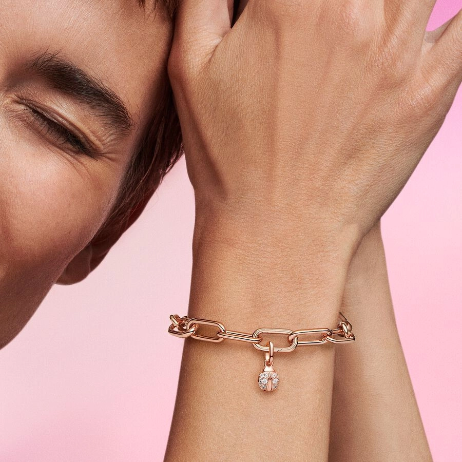 PANDORA Me 14K Rose Gold Plated Silver Charm/ 783043C01