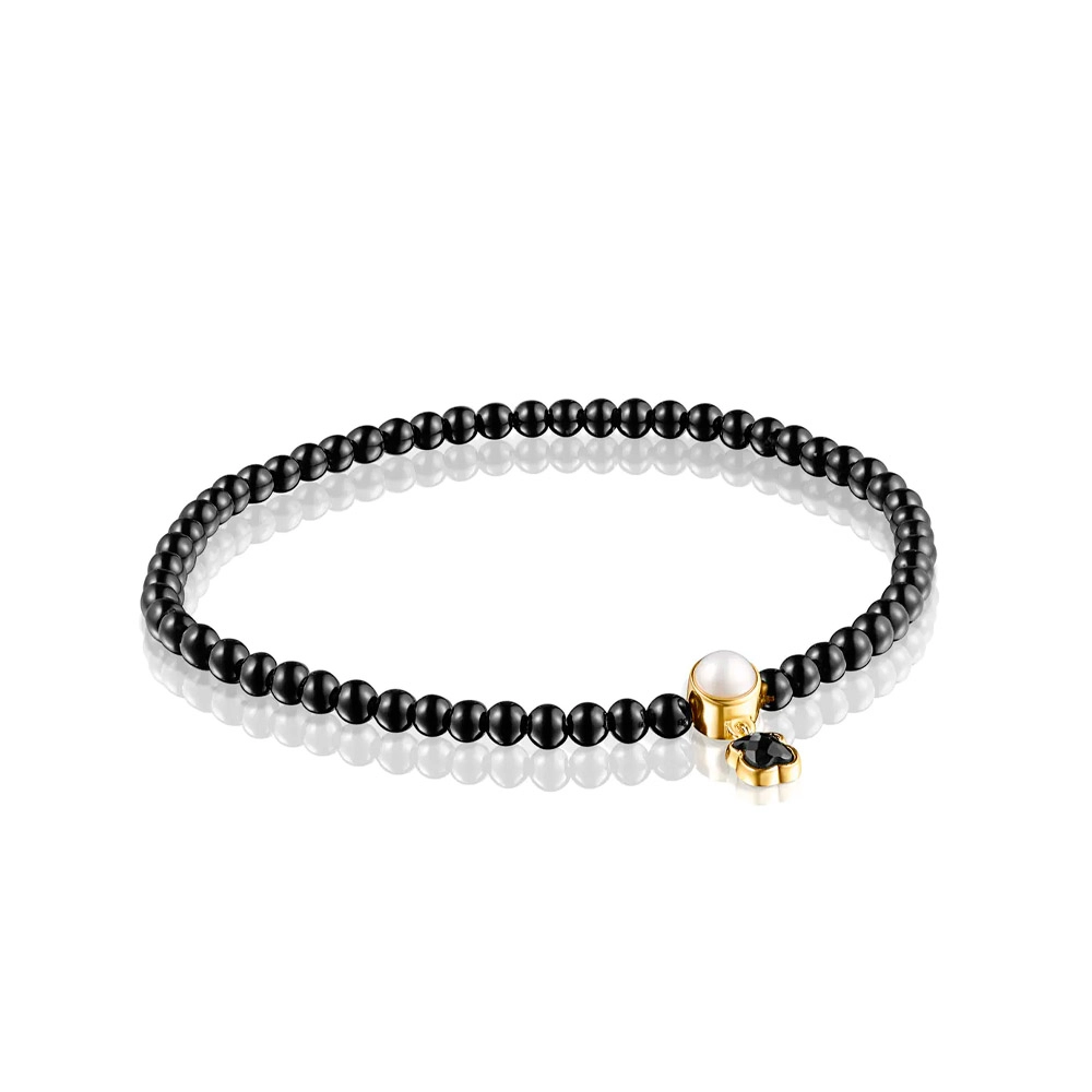 TOUS Серебряный браслет с 18K позолотой/918591550
