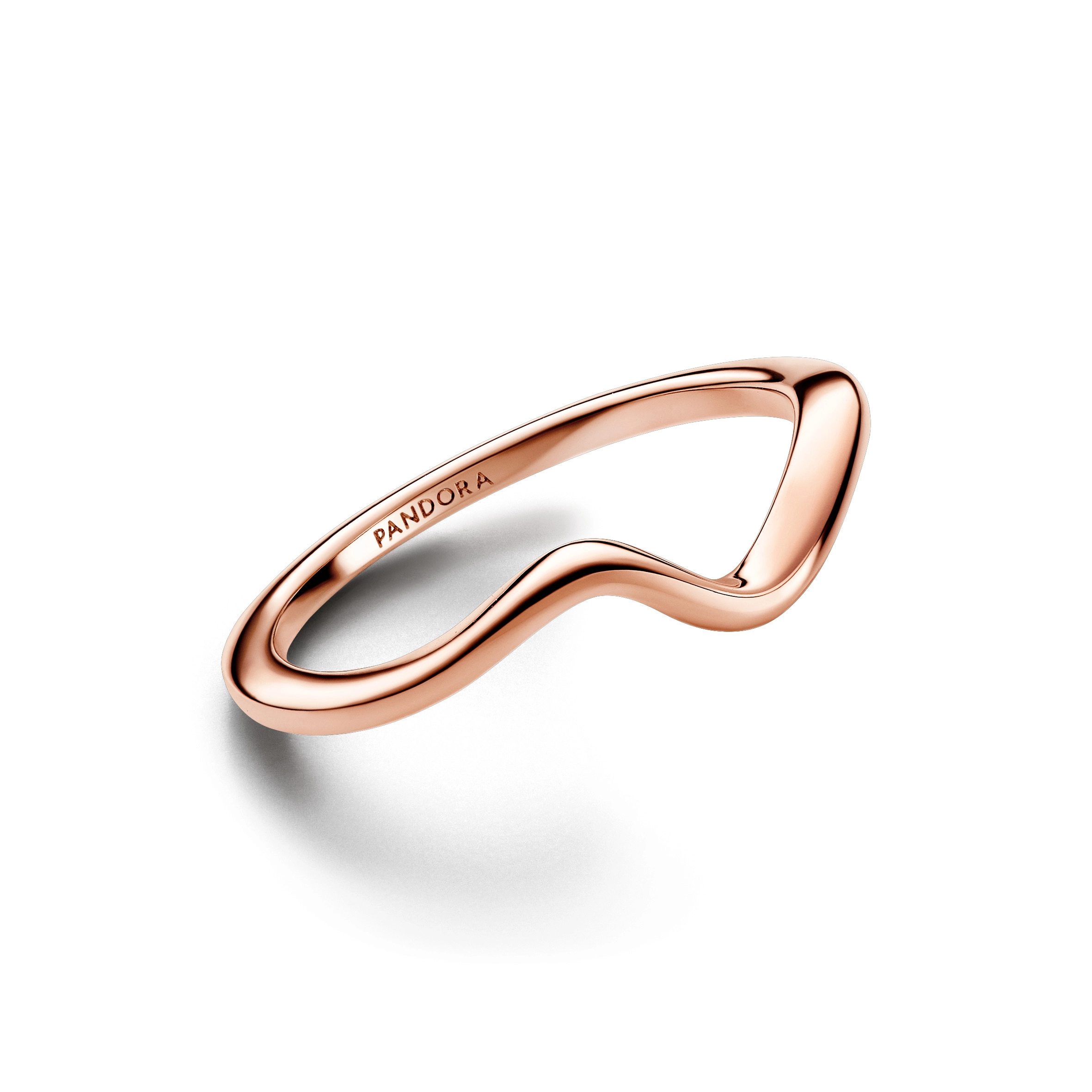 PANDORA Timeless 14K Rose Gold Plated Silver Ring/ 183095C00-56