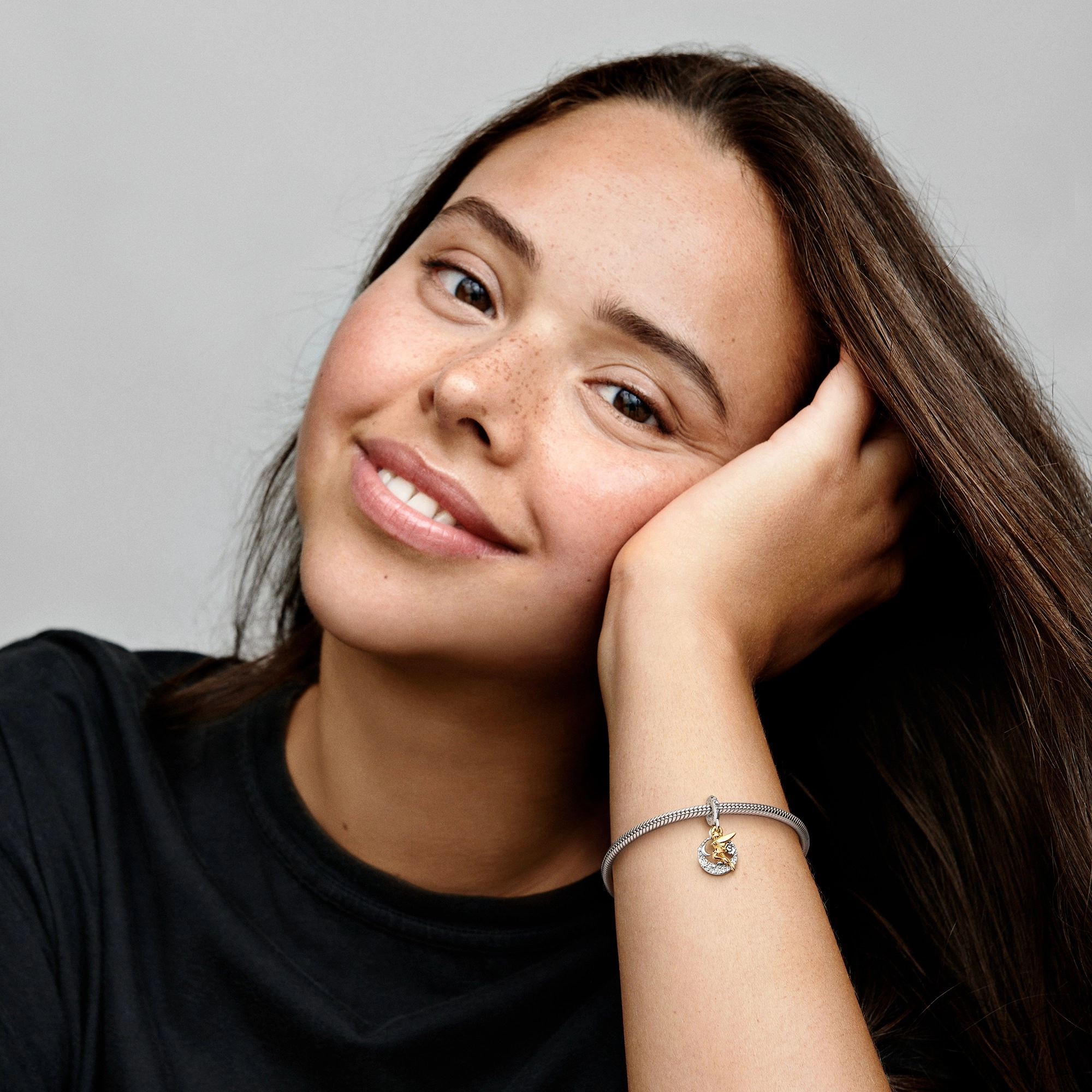 PANDORA Disney 14K Gold Plated Silver Charm/ 762517C01