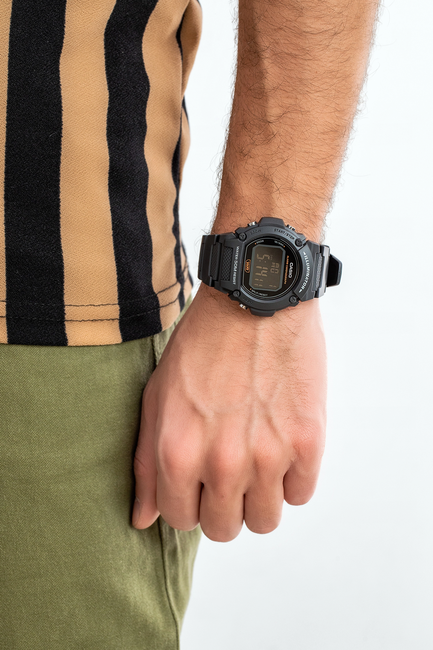 Casio General Мужские Наручные часы/ W-219H-8BVDF