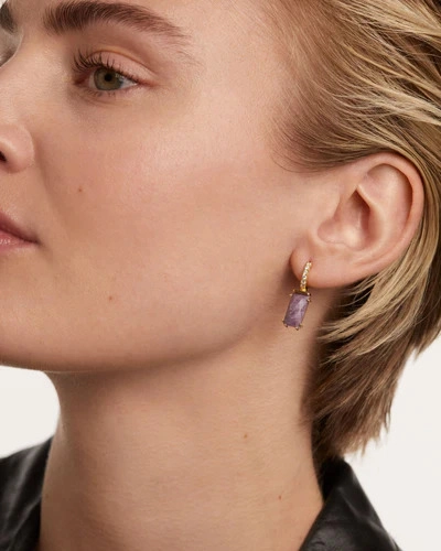 PDPAOLA 18K Gold Plated Silver Single Earring/ PG01-690-U