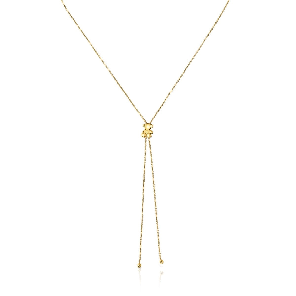 TOUS 18K Gold plated Silver Necklace/ 1004207600