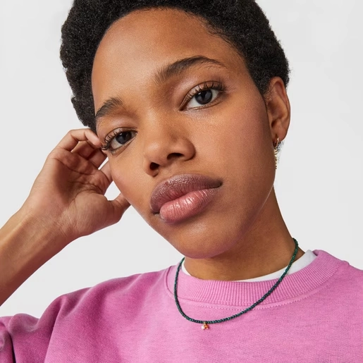 TOUS 18K Gold plated Silver Necklace/ 212162530