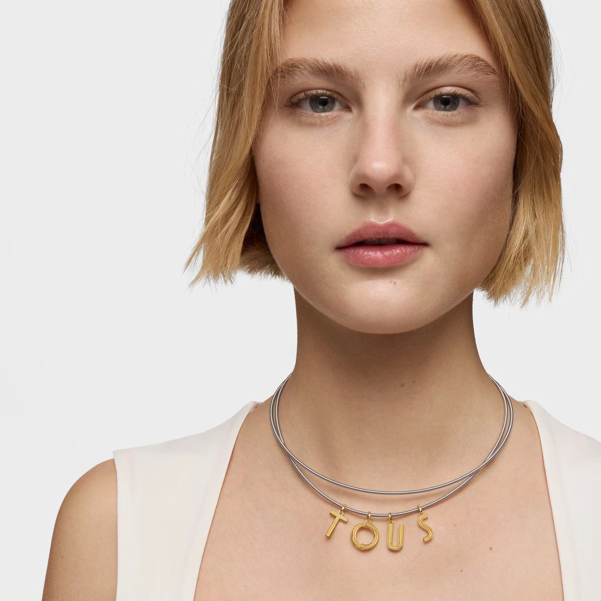 TOUS 18K Gold Plated Silver Pendant/ 1004219300