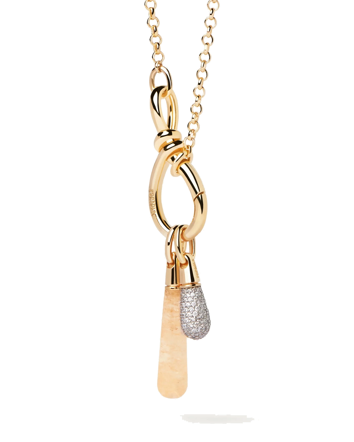 PDPAOLA 18K Gold Plated Silver Necklace/ CO01-770-U