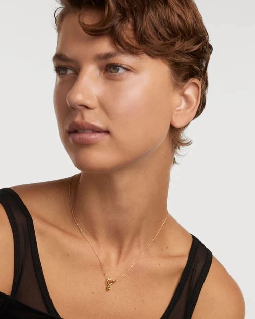 PDPAOLA 18K Gold Plated Silver Necklace/ CO01-845-U