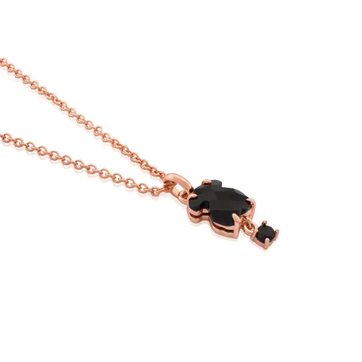 TOUS 18K Rose gold plated Silver Necklace/ 513634510
