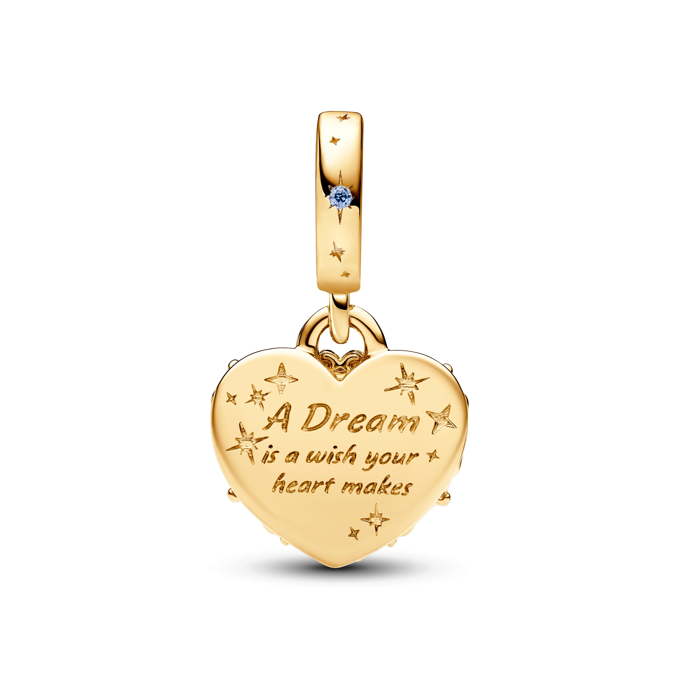 PANDORA Disney 14K Позолоченный Серебряный Шарм/ 763072C01