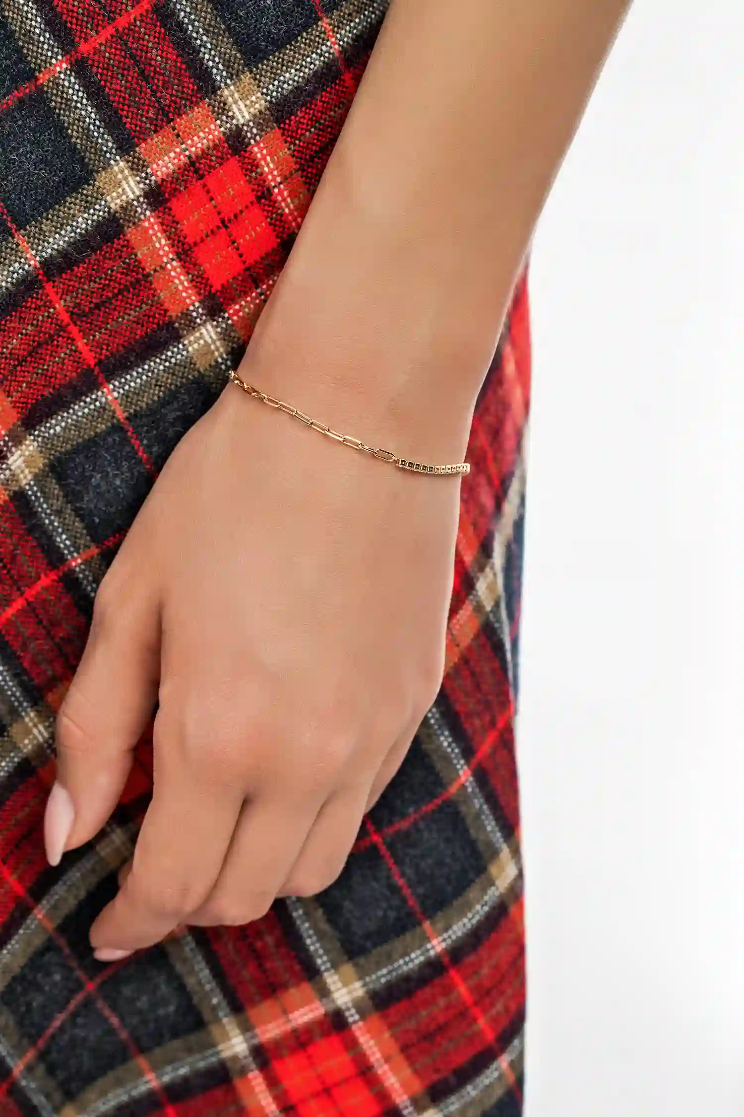 Maison de la Bijouterie 18K Gold Plated Bracelet/ 97353118