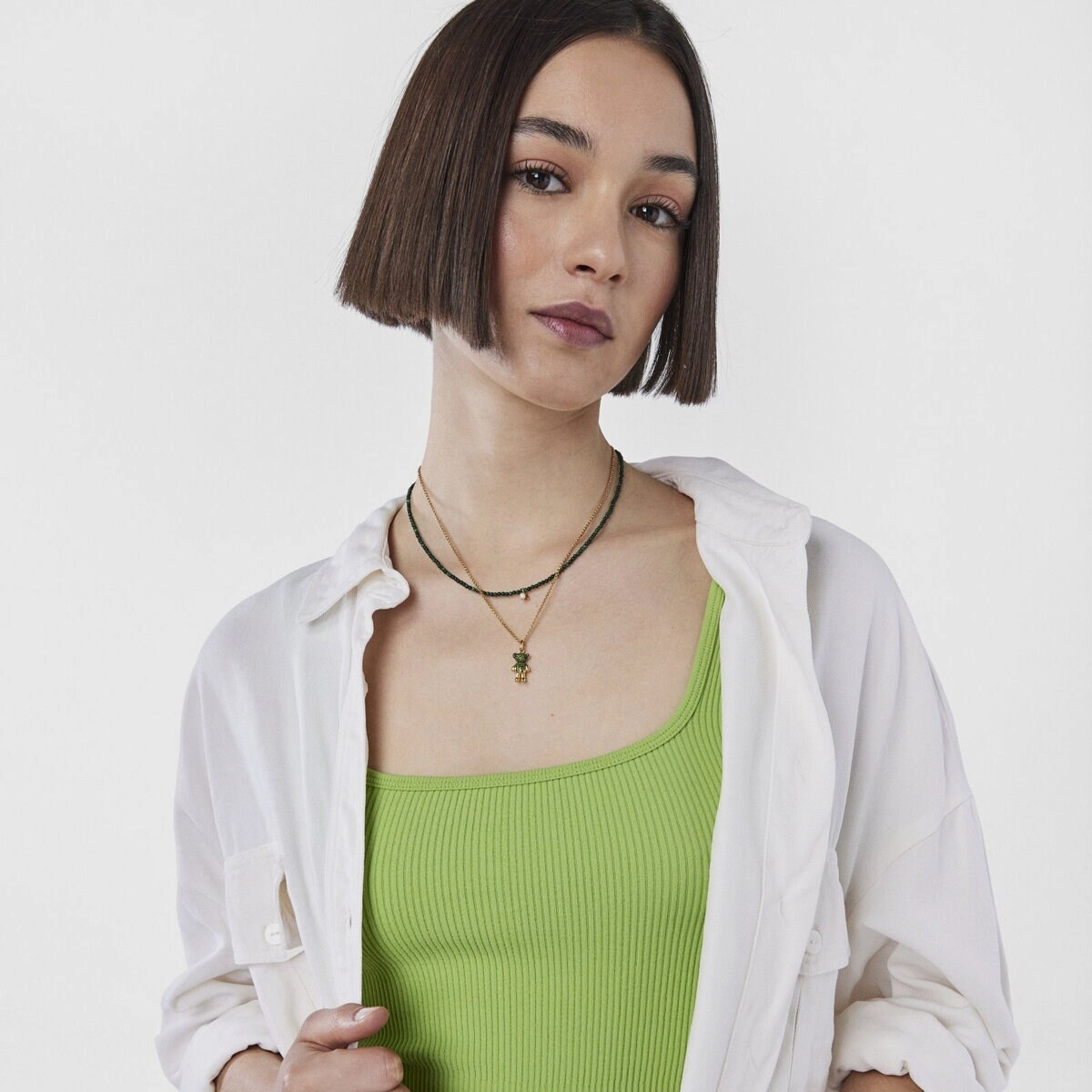 TOUS Silver Pendant/ 218074510