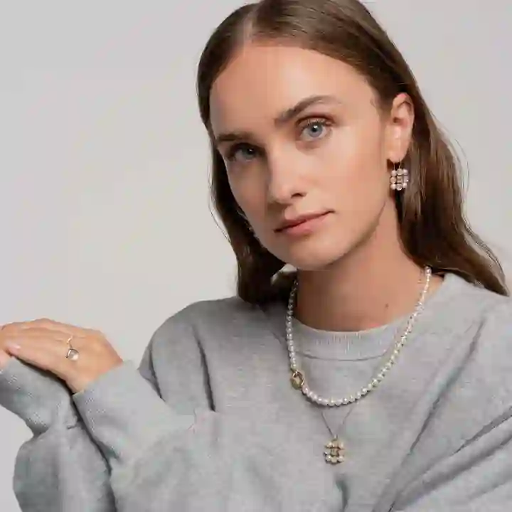 Ti Sento 14K Gold Plated Silver Necklace/ 34046YP-42