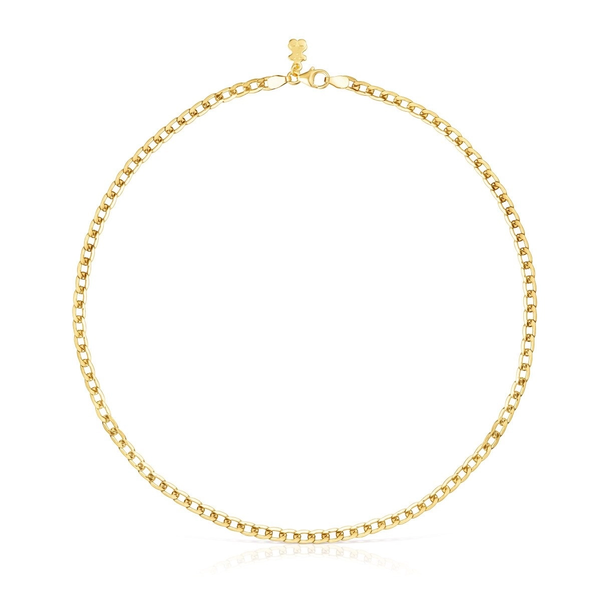 TOUS 18K Gold plated Silver Choker/ 011902590