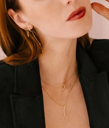 Zag Bijoux Ականջօղ/ SEL13591-01WHT