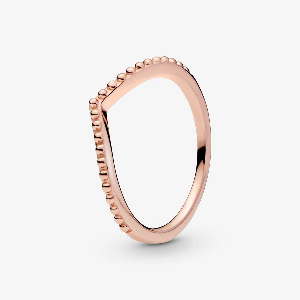 PANDORA Rose 14K Վարդագույն ոսկու պատվածքով Արծաթյա Մատանի/ 186315-54